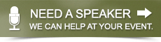 Need a Speaker for your next meeting? MFT Can Help!